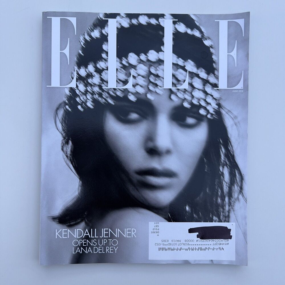 Elle Magazine Kendal Jenner - Lana Delrey - The Wellness Issue June 2018 No. 394